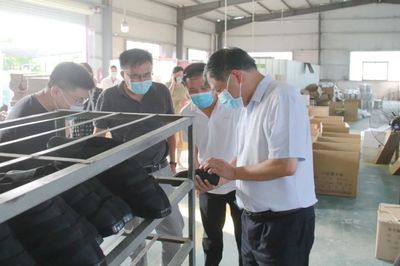 劉軍民深入鄉鎮督導疫情防控工作